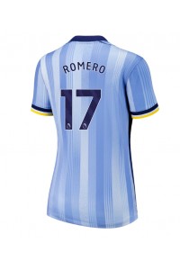 Fotbalové Dres Tottenham Hotspur Cristian Romero #17 Dámské Venkovní Oblečení 2024-25 Krátký Rukáv